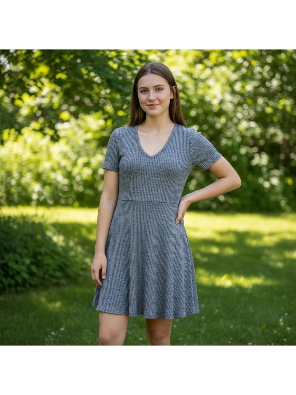 Anthropologie dolan collection navy/marin dress SM